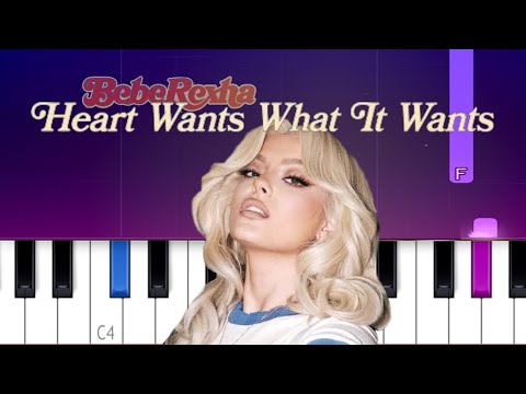 Bebe Rexha - Heart Wants What It Wants (Piano Tutorial)