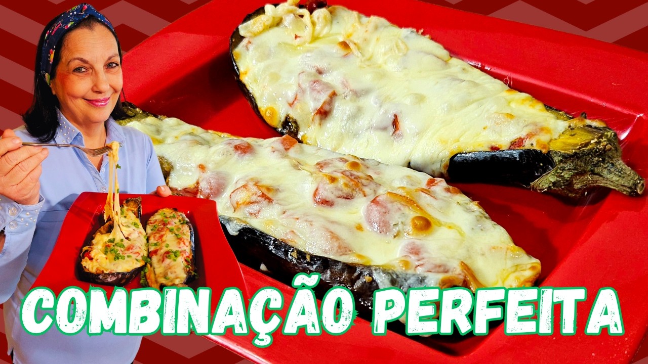 A BERINJELA  LOW CARB PERFEITA PARA O CELÍACO E DIABÉTICO!