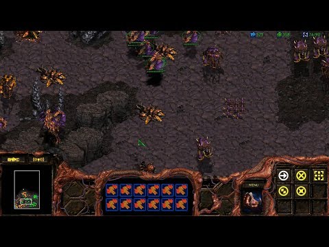 StarCraft: Remastered Co-op Campaign Zerg Mission 3 - The New Dominion