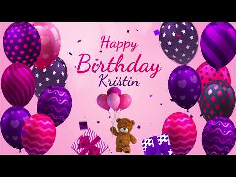 Happy Birthday Kristin! Personalized Birthday Song for Kristin