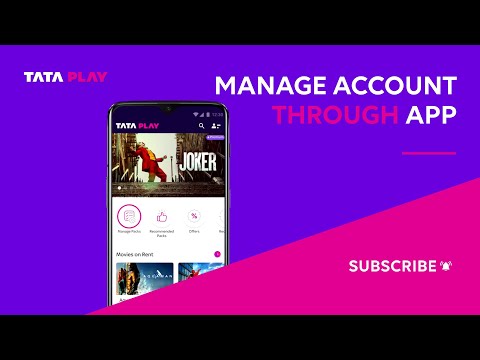 Tata Play | How to manage your Tata Play account...