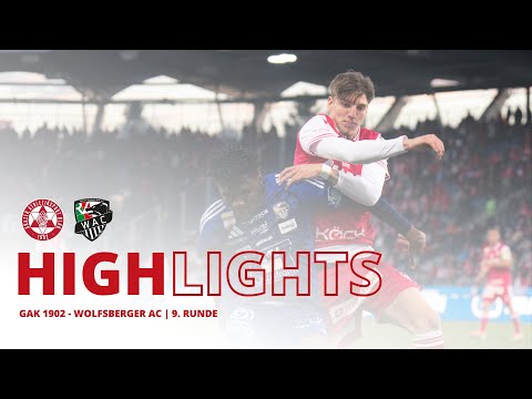 HIGHLIGHTS | GAK 1902 vs. Wolfsberger AC | 9th Round ADMIRAL Bundesliga