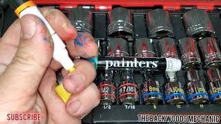 How To Color Code Your Socket Set, Wrenches, Ratchet, Cases, Tools & Do It Yourself