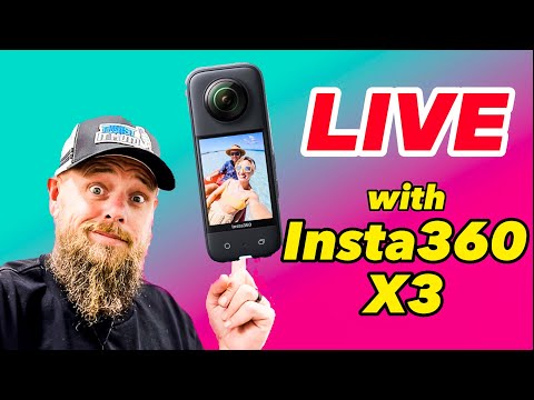 So gehst du live mit der Insta360 X3