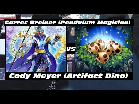 Garret Breiner (Pendulum Magician) Vs Cody Meyer (Artifact Dinos) - POG Feature Match
