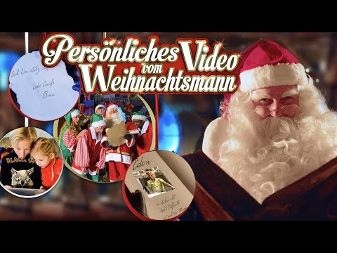 Persönliche Videobotschaft vom Weihnachtsmann für bis zu 6 Personen (50% sparen*) - Second Medium