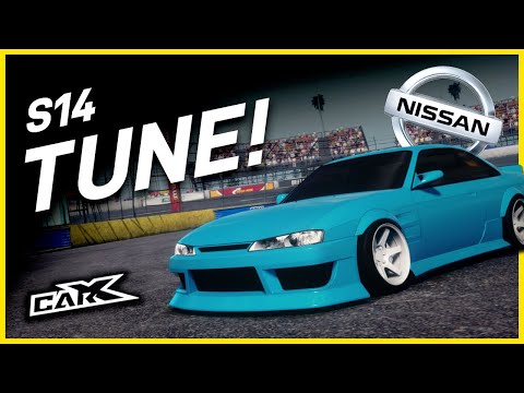NEW S14 TUNE! Car X Drift Racing (Fujin SX - Ultimate Setup) 90 ADH