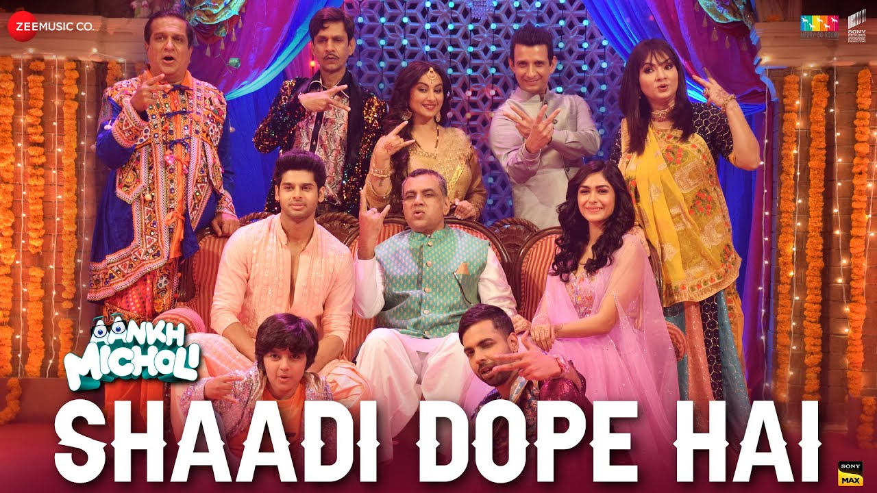 Shaadi Dope Hai Lyrics | Aankh Micholi | Dev Negi, Rakesh Maini