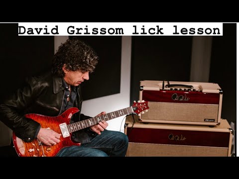 David Grissom soulful style lick by: Jason Jordan
