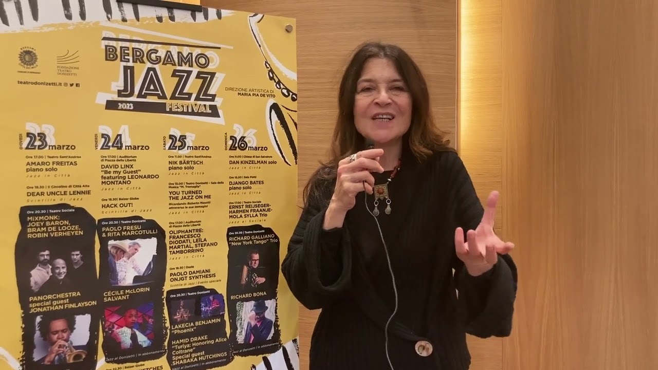 Maria Pia De Vito, Bergamo Jazz: “Arte, spiritualità e contaminazione”