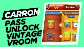 Vintage Vroom 🛵 Carrom Pool Pass Unlocking / Necromus Gaming 