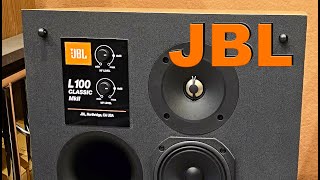 Video thumbnail for JBL L100 CLASSIC MkII Bookshelf Speakers - HiFi SPEAKER by Angelicaaudio