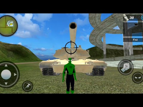 Flying Spider Rope Hero Crime City | Spider Steal Tank - Best Android GamePlay