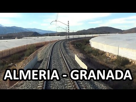 Cab Ride - Rail View Train from Almería to Granada