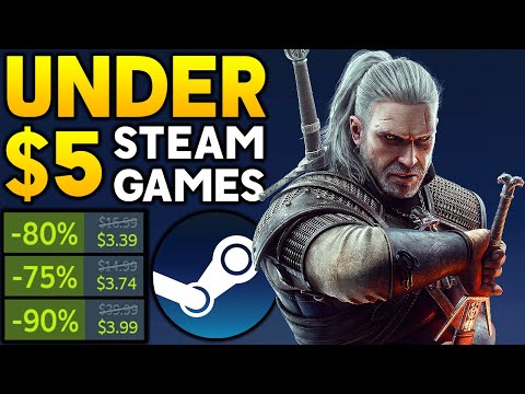 AWESOME STEAM PC GAME DEALS UNDER $5 - SUPER CHEAP GREAT STEAM PC GAMES!
