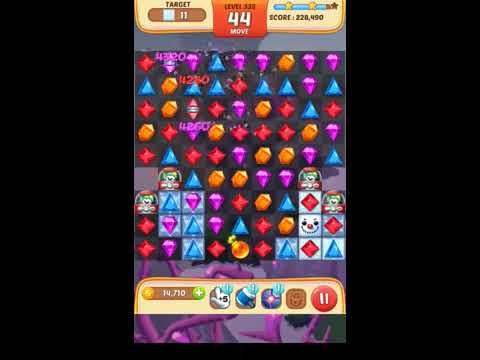 Jewel Match King Level 335 - Walkthrough ( No Booster )