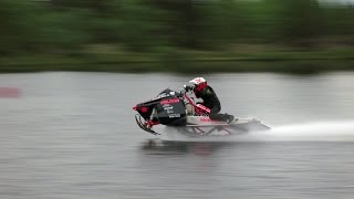 preview picture of video 'Saami Watercross Race 2012 Drag Race 800cc Final'