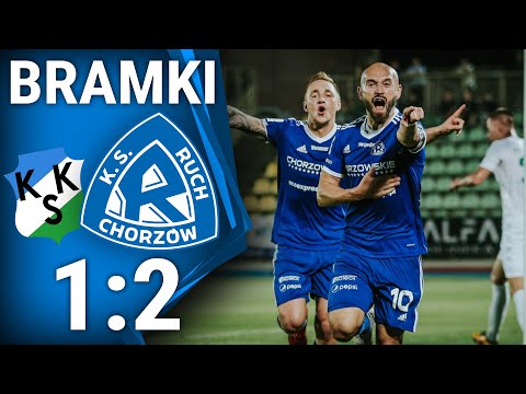 BRAMKI: KKS Kalisz 1-2 Ruch Chorzów (11.09.2021)