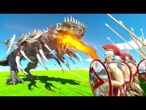 Fire Breathing T-REX is AWESOME - Animal Revolt Battle Simulator