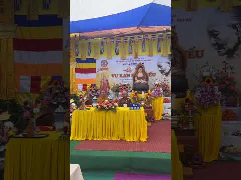 Hòa Thượng Thích Huyền Diệu chứng minh Đại lễ Vu Lan tại Chùa Đồng Tâm TP Erfurt