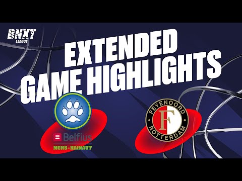 Belfius Mons-Hainaut vs. Zeeuw & Zeeuw Feyenoord Basketball - Game Highlights