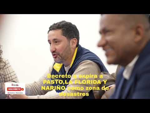 Gobernación de Nariño. Decreto q expira a PASTO LA FLORIDA y NARIÑO como zona de desastres 2026