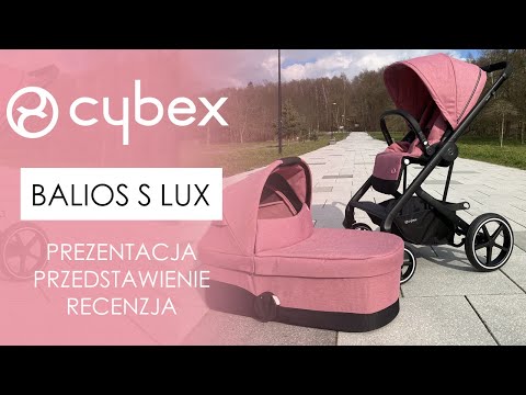 Cybex Balios S Lux Deep Black Bērnu Ratiņi 2in1