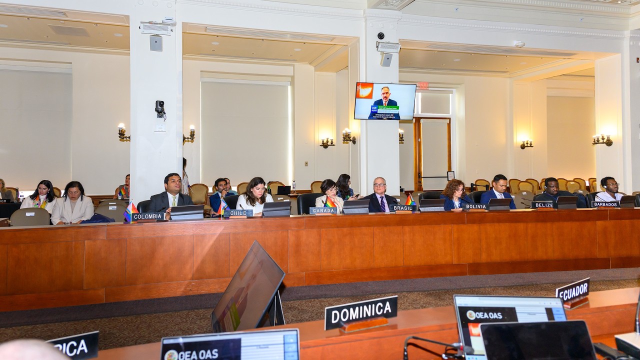 Presentación del Comisionado José Luis Caballero, Segundo Vicepresidente de la CIDH