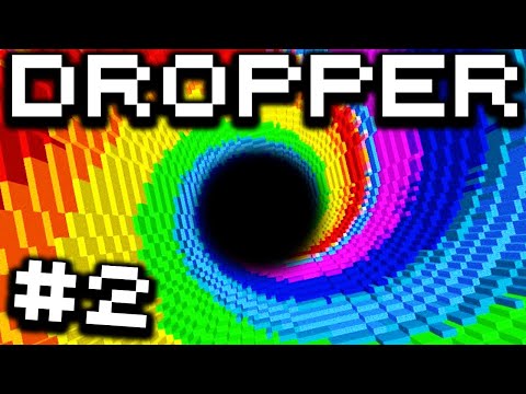 Some Challenging Levels! - Minecraft: THE DROPPER #2