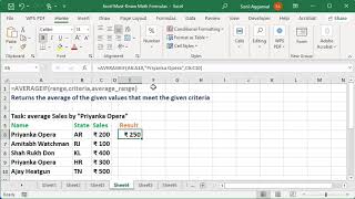 Excel Must-Know Math Formulas and master Excel without using mouse 💯 #spreadsheets