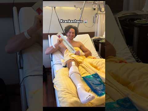 Mein Freund liegt im Krankenhaus 😳 Wie süß er am Ende mit dem Auto auf mir fährt 🚘 @f@felix.klingler