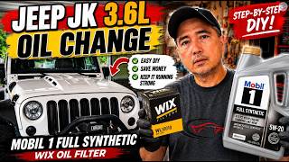 Jeep JK 3.6L Oil Change DIY | Complete Step-by-Step Guide
