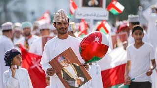 People rejoice over His Majesty Sultan Qaboos' return to Oman