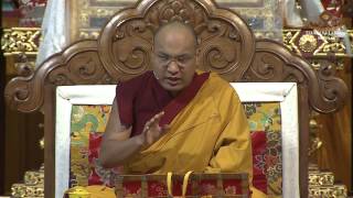 བཀའ་བརྒྱུད་དགུན་ཆོས་སྐབས་༡༨ དཔལ་༸རྒྱལ་དབང་ཀརྨ་པ་མཆོག་ནས་ཁྲིད་ཐུང་བརྒྱ་རྩའི་བཀའ་ཁྲིད་ 6/9