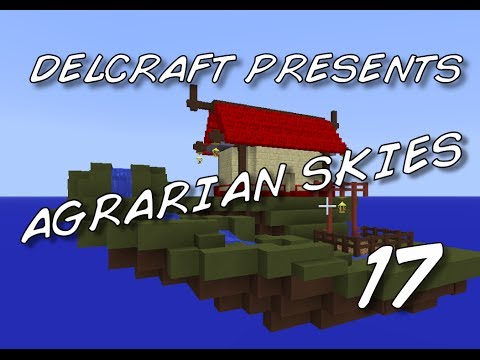 Agrarian Skies Hardcore Quest Ep 17- "Steel Powered Flight" (Modded Minecraft Skyblock)