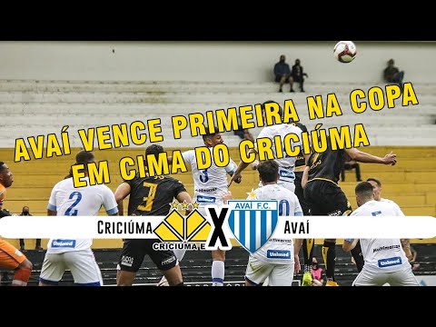 Criciúma 1x3 Avaí - Copa SC - 06/10/2021