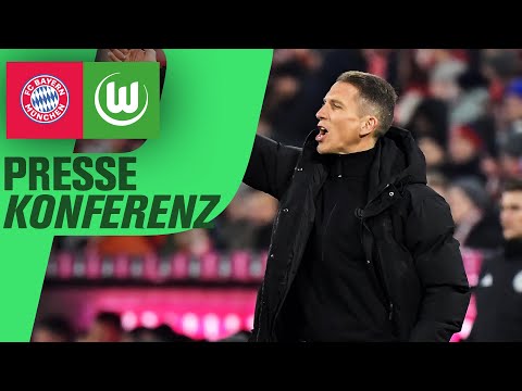 PK nach Bayern | Pressekonferenz | FC Bayern München - VfL Wolfsburg