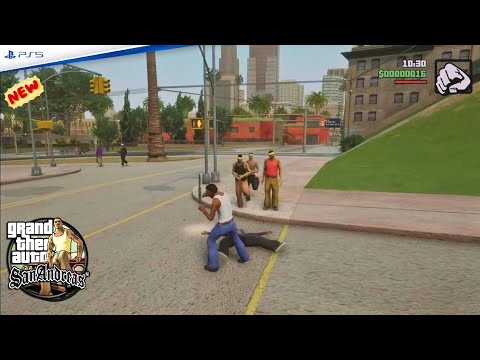 Grand Theft Auto: San Andreas – The Definitive Edition Gameplay walkthrough PS5