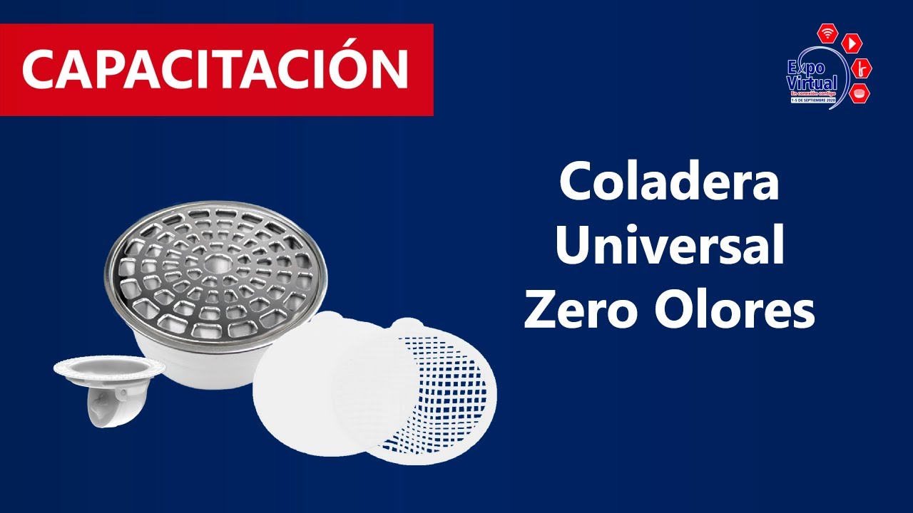 Capacitación Coladera Universal Zero Olores Fleximatic