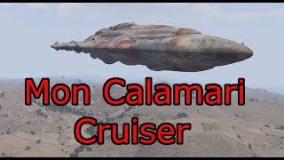 Creating Mon Calamari Cruisers in Arma 3