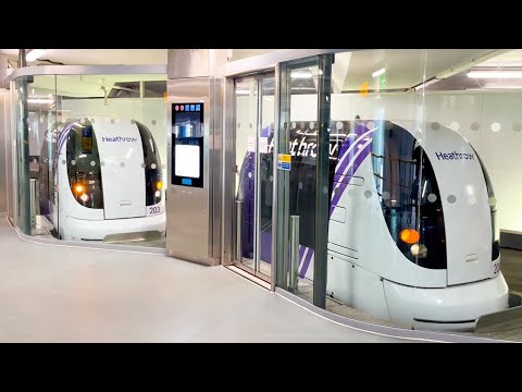 🇬🇧Riding on £8 London Heathrow Airport’s Driverless PODs