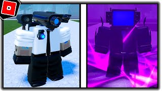 How to get ENERGIZED TV MAN + CHIEF SCIENTIST CAMERAMAN in ST: BLOCKADE BATTLE FRONT - Roblox