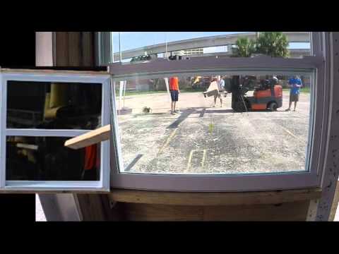 Slow Motion Glass Explosion