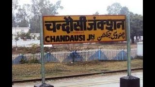 preview picture of video 'Chandausi Junction - Railway Station - trains for everywhere'