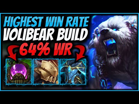 BEST VOLIBEAR JUNGLE BUILD (64% WR) | Use This To Climb with Volibear - League of Legends Volibear