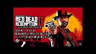 【生実況】自由奔放なガンマンの放浪記【RDR2】 #1