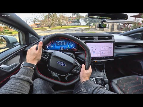 2025 Ford Puma ST-Line 1.0 EcoBoost (facelift) - POV Test Drive