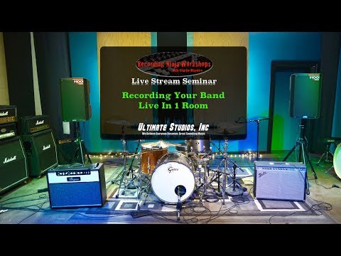 Recording Your Band Live In 1 Room