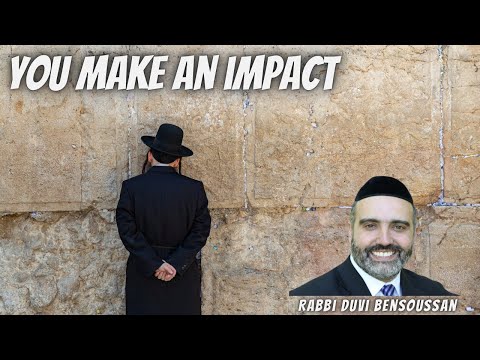 The Power of Our Influence - Rabbi Duvi Bensoussan (Kiddush Hashem) Incredible STORY