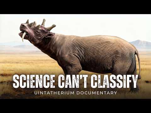 The Six-Horned, Sabertooth-Tusked Creature Science Can’t Classify | Uintatherium Documentary